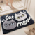 Alfombra Para Baño Diseño Cat Meow Gatito Kawaii - Jadys Shop