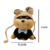 Imagen de Llavero Peluche Perrito Buldog Francés