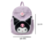 Mochila Escolar Sanrio Kuromi My Melody - Jadys Shop