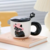 Taza de Cerámica con Cucharita King Cat - Jadys Shop