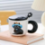 Taza de Cerámica con Cucharita King Cat en internet