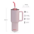 Imagen de Vaso Térmico con Sorbete y Manija Waterdog Cold - 1200ml