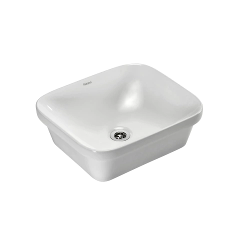 Bacha Semi-Embutida Blanca – 430x380x155 mm Peirano