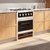 Cocina Chiara 60cm Gas/Eléctrica 4 Hornallas - Tst - FULL HOGAR BLACK