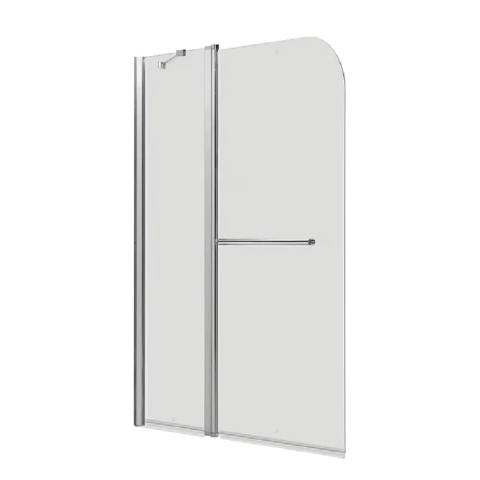 Mampara Ducha Baño Fijo Móvil Vidrio Templado 5 Mm - Piazza