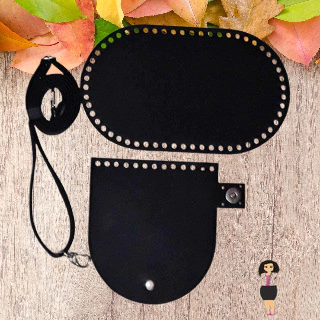 Kit aba,base e alça em sintético de alta qualidade