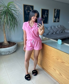 Rosa Diamante com branco