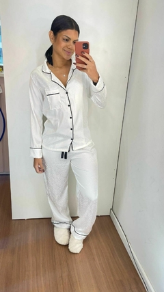 Branco perolado oncinha - comprar online