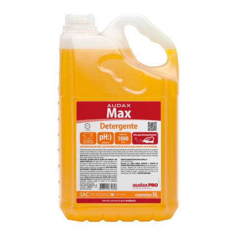 Max Detergente Concentrado 5 Litros Audax