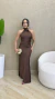Vestido Acetinado Velvet