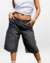 BERMUDA BAGGY LISO JEAN RIGIDO BLACK STONE LOCALIZADO CON BIGOTES en internet