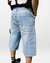 BERMUDA BAGGY CARPENTER JEANS RIGIDO BLUE SKY - comprar online