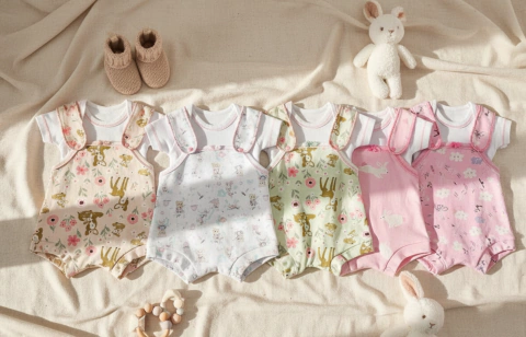 Jardinero pañalero + body mc beba - comprar online