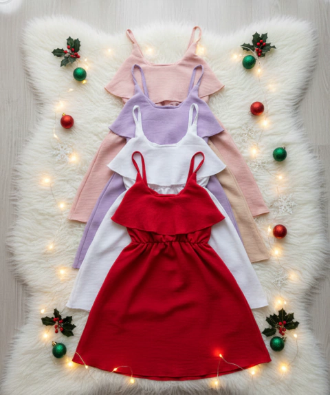 Vestido niña colores - comprar online