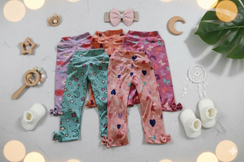 Calza morley beba con moño - comprar online