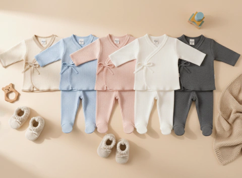 Ajuar picot 4 piezas premium - comprar online