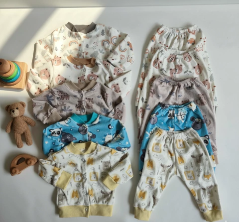 Conjunto de plush estampado bebe - comprar online