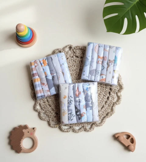 Pack medias docena babitas con toalla - comprar online