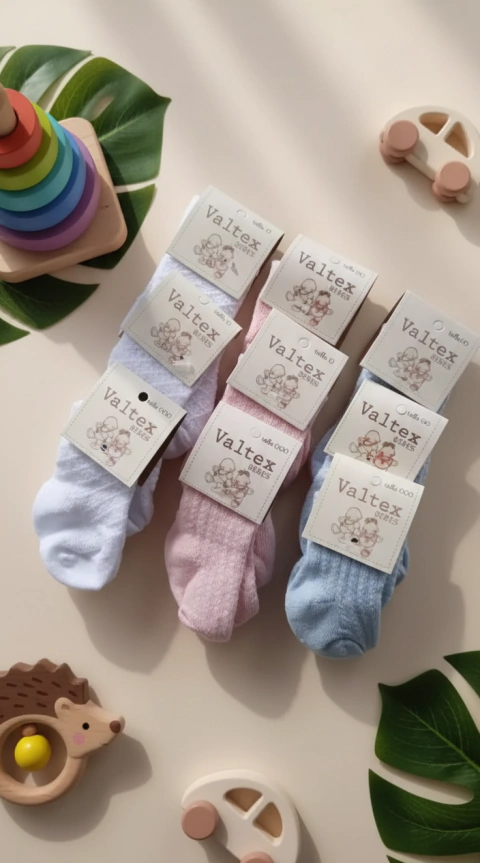 Medias valtex lisas bebes - comprar online
