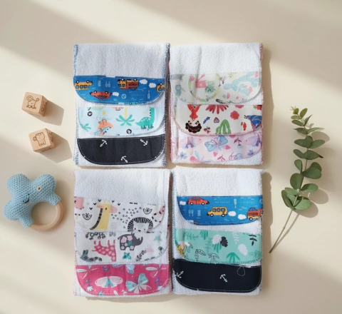 Docena babitas de toallas estampadas - comprar online