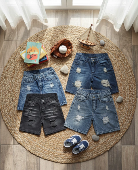 Bermuda mom con rotura niño - comprar online