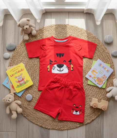 Curva surtida- Conjunto estampa animalito jersey peinado bebe - comprar online