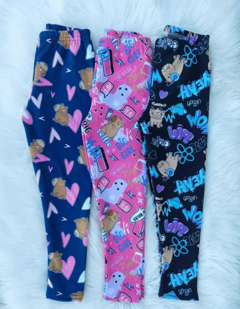 Calza capibara retro frisado - comprar online