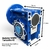 Redutor De Velocidade Tamanho 40 Redução 1:80 Flange 63b14  - comprar online