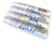 Kit 4 Marcadores Permanente Uni Paint Marker Px-30 Branca - loja online