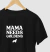 Mama needs Goldens - Camiseta 100% Algodão