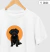 Yorkipoo Orange - Camiseta Algodão Peruano