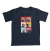 Faces Golden - Camiseta infantil - Julieta Pelo Mundo