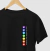 Chakras alinhados - Camiseta 100% Algodão