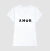 Amor Dog - Camiseta 100% Algodão na internet