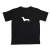 Silhueta Dachshund - Camiseta infantil - comprar online