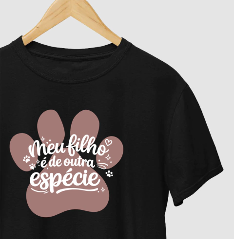 Filho de outra espécie - Camiseta 100% Algodão