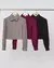 CAMISA CROPPED TWILL DET GOLA COM PREGAS KARMANI