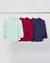 BLUSA CREPE GROSSO GOLA ALTA C/PREGAS KARMANI