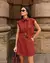 CAMISA CROPPED TWILL C/RECORT KARMANI - comprar online