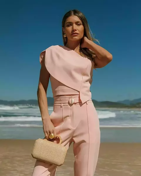 CROPPED ALF UM OMBRO KARMANI - comprar online