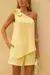 BLUSA TWILL ASSIMETRICA UM OMBRO KARMANI - comprar online