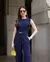 CROPPED TWILL DET NUVEM E BOTAO RESINADO KARMANI