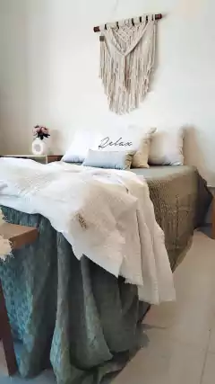 Pie de cama de tusor en internet