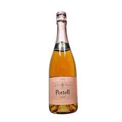 Espumante Rosé Portell Cava Brut | Método Tradicional da Catalunha – Espanha 750ml - DL Destilados