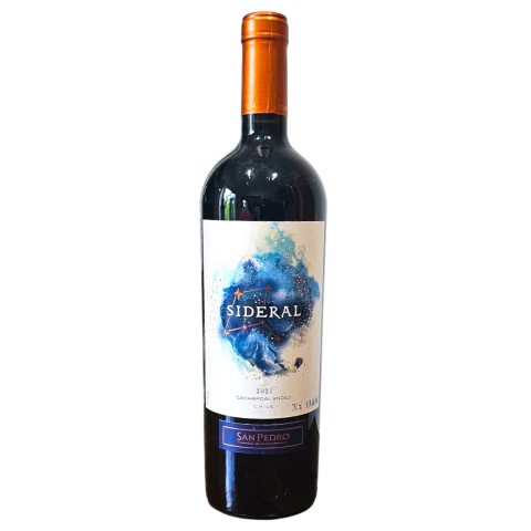 Vinho Tinto Chileno Sideral 750ml