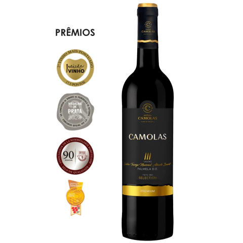 Vinho Tinto Português Camolas Selection Premium 750ml