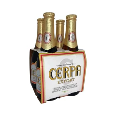 Cerveja Cerpa Export LongNeck 350ml 4 unidades