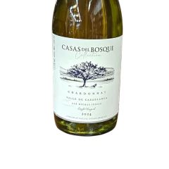 Vinho Branco Casas del Bosque Chardonnay 2024 - Elegância e Frescor do Vale de Casablanca - comprar online