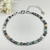 Pulseira pedra natural Turquesa Africana