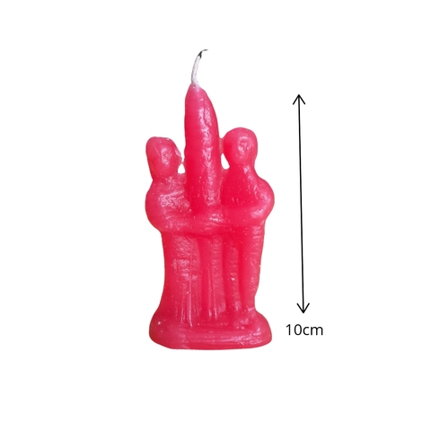 Vela União de Casais Vermelha